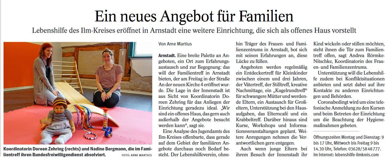 Beitrag TA zur Eröffnung