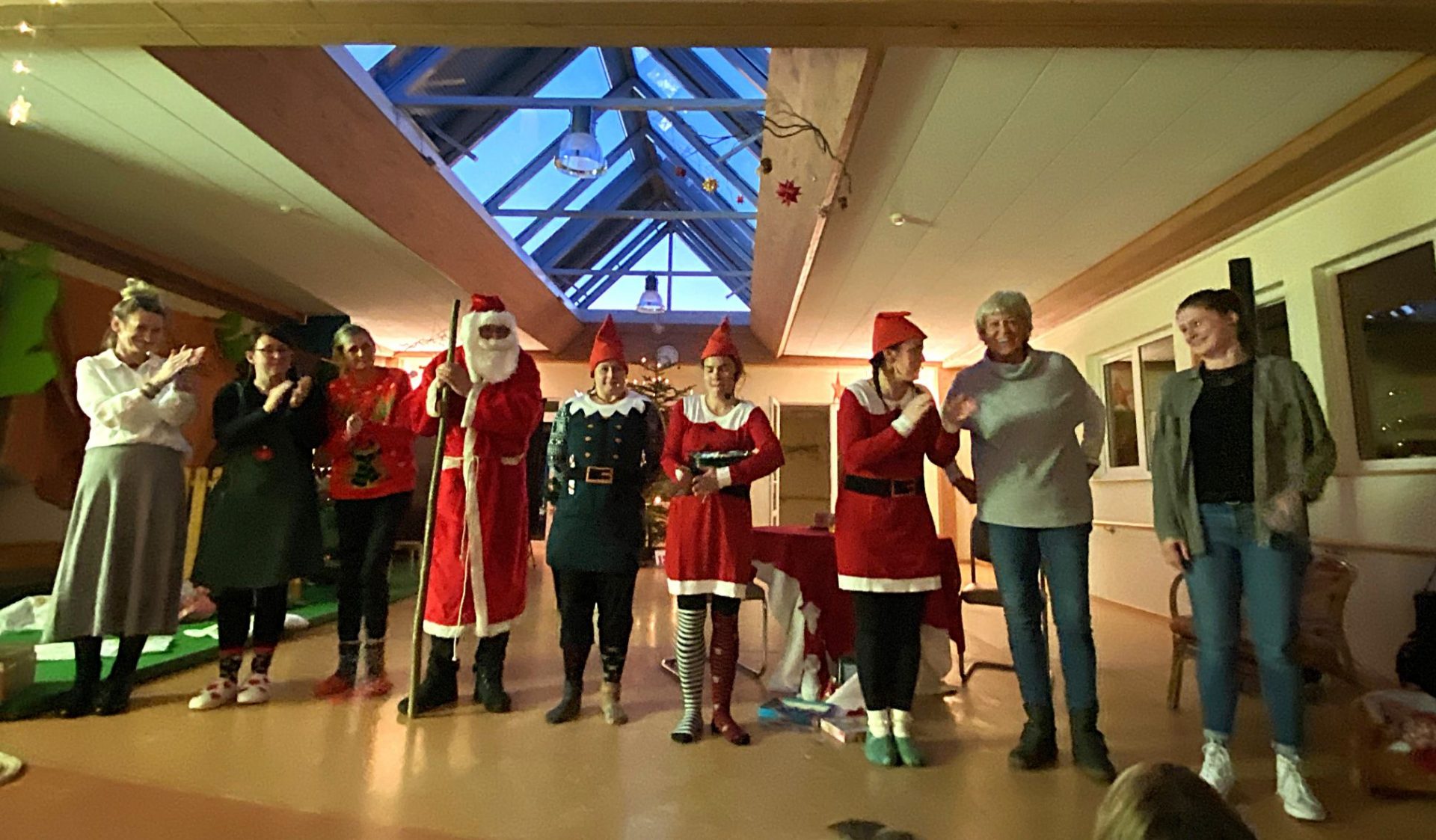 Ensemble mit Leiterin Gisela Jarczak