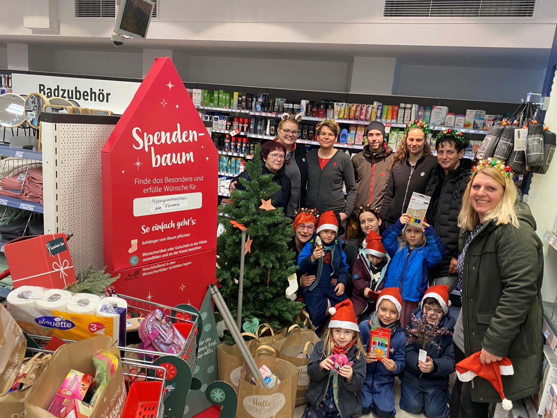 Wunschbaum im Rossmann